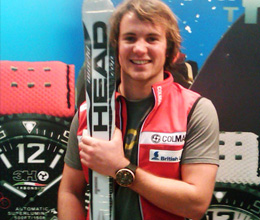 NO.1 BRITISH DOWNHILL SKIER DOUGIE CRAWFORD